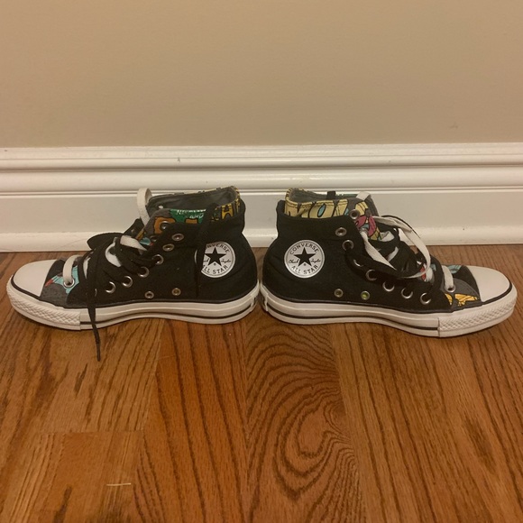 Converse Chuck Taylor Double Upper Mars Invasion Black 103077F UK4/US6/EU36.5